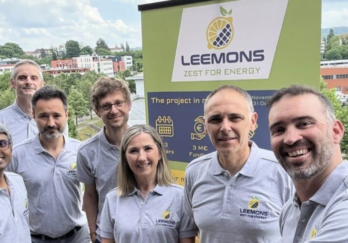 Group photo of LEEMONS consortium partners during General Assembly in Besançon, May 2025
