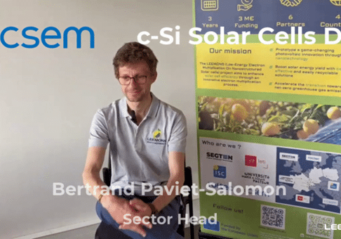 Bertrand Paviet Salomon speaking about his role in the LEEMONS Horizon Europe project