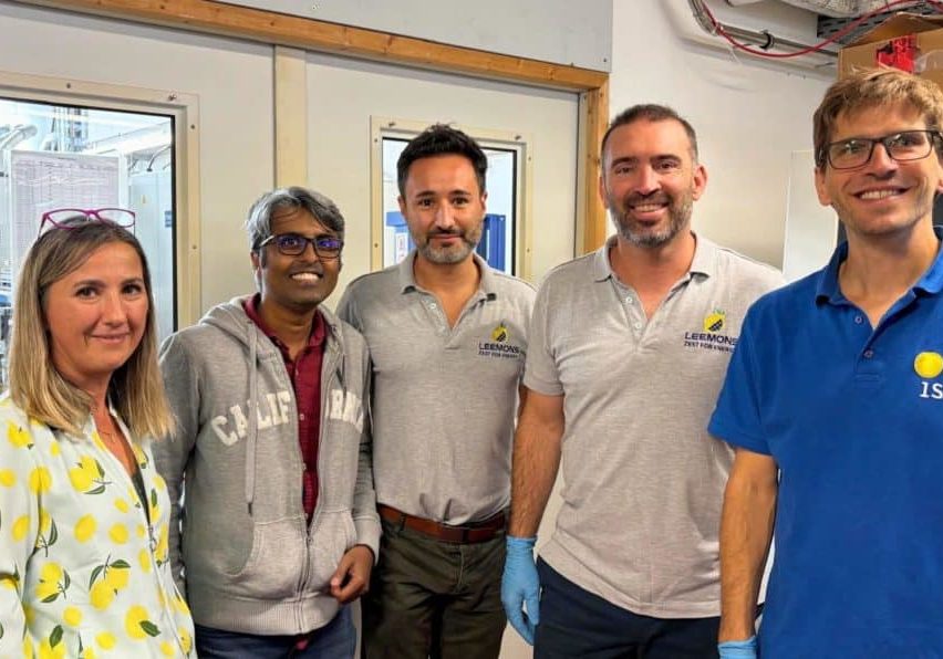 "Group photo of LEEMONS and ISC Konstanz researchers after oven calibration and metallisation resistance tests, September 2025."